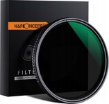 Filtras K&F ND 55mm REGULATED grey FADER ND8-ND2000 KF 101380