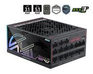 Power SupplyMSIMPG Ai1300TS PCIE5ATXPC100 - 240 V1300 WMPGAI1300TSPCIE5