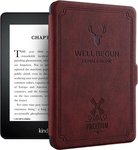 Dėklas Strado Smart Motto for Kindle Paperwhite 1/2/3 (Red) universal