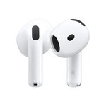 Ausinės APPLE AirPods 4 su Active Noise Cancellation, belaidės, baltos