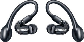 Shure AONIC 215 SE21DYBK+TW2-EFS - ausinės į ausis su vienu garsiakalbiu ir Bluetooth adapteriu