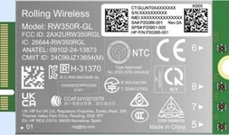 HP 4G LTE Modem m.2 WWAN Cat 19 Mobile Broadband Cellular (compatible with WWAN