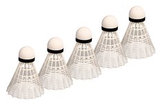 Badmintono skrajukės AVENTO 46SB PVC 5vnt