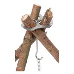 MFH stovyklavimo trikojis puodų laikiklis iš nerūdijančio plieno