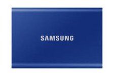 Išorinis SSD SAMSUNG T7 2TB, mėlynas / MU-PC2T0H/WW