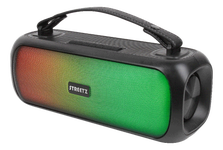 Kolonėlė STREETZ Boombox CMB-110, IPX5, LED, juoda