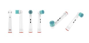 Dantų šepetėlių antgaliai Nordic Quality, Sensitive 2 pcs, 2270011