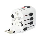 Adapteris SKROSS 230V 7A PRO, kištukai AU/CN/UK/US/IT