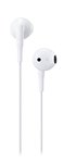 Ausinės STREETZ į ausis, atsiliepimo mygtukas, 3.5mm, mic, baltos / E130-WHT
