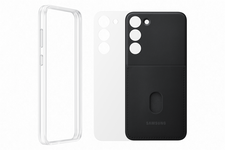 Dėkliukas SAMSUNG Galaxy S23+, nugarėlė, Black