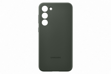 Dėkliukas SAMSUNG Galaxy S23+, nugarėlė, silikoninis, Khaki