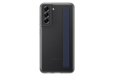 Dėkliukas SAMSUNG Galaxy S21 FE 2022, su dirželiu, nugarėlė, Dark Gray