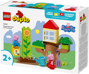 Konstruktorius LEGO DUPLO Peppa Pig Kiaulytės Pepos sodas ir namelis medyje 10431