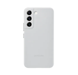 Dėkliukas SAMSUNG Galaxy S22 2022, odinis, Light Gray