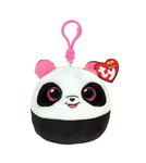 Pliušinis žaislas - pakabukas TY panda BAMBOO, 8,5 cm