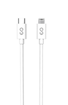 Kabelis EPICO PD USB-C - Lightning 1m, balta