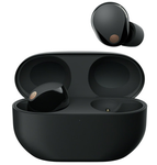 Ausinės SONY WF-1000XM5, į ausis, belaidės, ANC, juodos