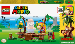 Konstruktorius LEGO Super Mario Kongės Diksės džiunglių pramogų papildomas rinkinys 71421