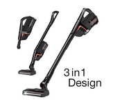 Dulkių siurblys šluota MIELE Triflex HX2 Cat /Dog Obsidian Black 11806000