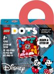 Konstruktorius LEGO DOTS Disney Peliuko Mikio ir Pelytės Minės antsiuvas 41963