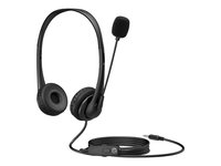 Ausinės HP 428H6AA#ABB, ant ausų, laidinės, juodos