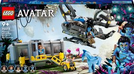 Konstruktorius LEGO Avatar Skrajojantys kalnai: 26 aikštelė ir RDA Samsonas 75573