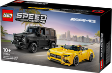 Konstruktorius LEGO Speed Champions Automobiliai Mercedes-AMG G 63 ir Mercedes-AMG SL 63 76924