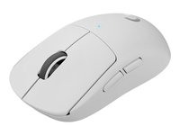 Žaidimų pelė LOGITECH Pro X Superlight, belaidė, balta