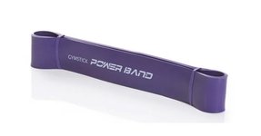 Juosta mankštai GYMSTICK Mini Power Band, strong, stipri, violetinė