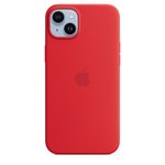 Dėkliukas APPLE iPhone 14 Plus Silicone Case with MagSafe - (PRODUCT)RED