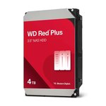 WD Red Plus WD40EFZZ HDD (4 TB; 3,5"; 128 MB; 5400 aps/min)