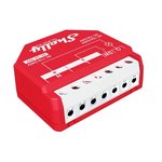 Shelly Qubino Wawe 1PM Išmanusis jungiklis Raudona