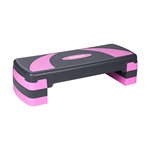REBEL ACTIVE laipteliai aerobikai ir fitneso pratimams, 3 lygiai, pilkai violetiniai
