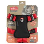 ZOLUX Travel Safe S red - petnešos šunims