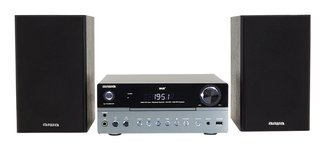 Aiwa MSBTU-700DAB garso kolonėlių komplektas namams Namų garso mikro sistema 25 W Arktinė mėlyna