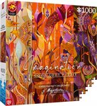 Puzzle Good Loot Imagination - Karolina Matyjaszkowicz: Paukščių tankumyne – triptikas 1000 vnt