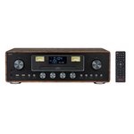 AKAI AM-100 RHAPSODY Stereo sistema 30 W RMS, Bluetooth 5.0, DAB+/FM, CD/USB, AUX, ruda juoda