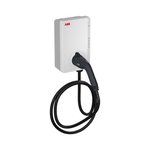 ABB Terra AC W22-G5-R-C-V2-0 wallbox Typ 2, 22kW, Juoda, Pilka