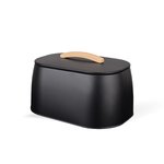 Duonos dėžutė MAESTRO MR-1675-BLACK Juoda