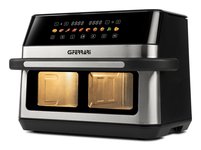 G3 Ferrari G10223 gruzdintuvė Dvigubas 12 L Autonominės 2200 W Karšto oro gruzdintuvė Juoda