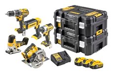 DeWALT DCK500P3T-QW įvairių elektrinių įrankių rinkinys Baterija