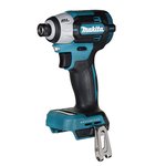 Akumuliatorinis smūginis suktuvas 1/4" 210 Nm MAKITA DTD201Z BODY 18V LXT BLDC XPT LED