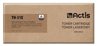 Actis Tonerio kasetė TH-51X (pakaitalas HP 51X Q7551X; standartinė; 13000 puslapių; juoda)