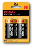 Kodak KDXLR20PB2 Vienkartinė baterija D Šarminis