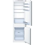 šaldytuvo-šaldiklio derinys BOSCH KIV86VFE1 Įmontuojamas 267 l talpos baltas