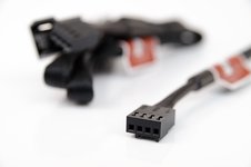 Noctua NA-SEC1 techninės įrangos aušinimo priedas Juoda
