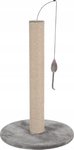 Kačių draskyklė Zolux 504049GRI su žaislu 63cm - pilka