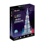 CUBIC FUN LED 306-20508 3D LED DĖLIONĖ - BURJ KHALIFA