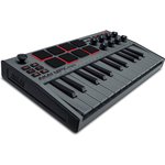 Muzikos kūrimo instrumentas AKAI MPK Mini MK3 Valdymo klaviatūra MIDI USB.