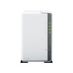 Tinklo duomenų saugykla (NAS) Synology Tower NAS DS223j  up to 2 HDD/SSD  Realtek  RTD1619B
